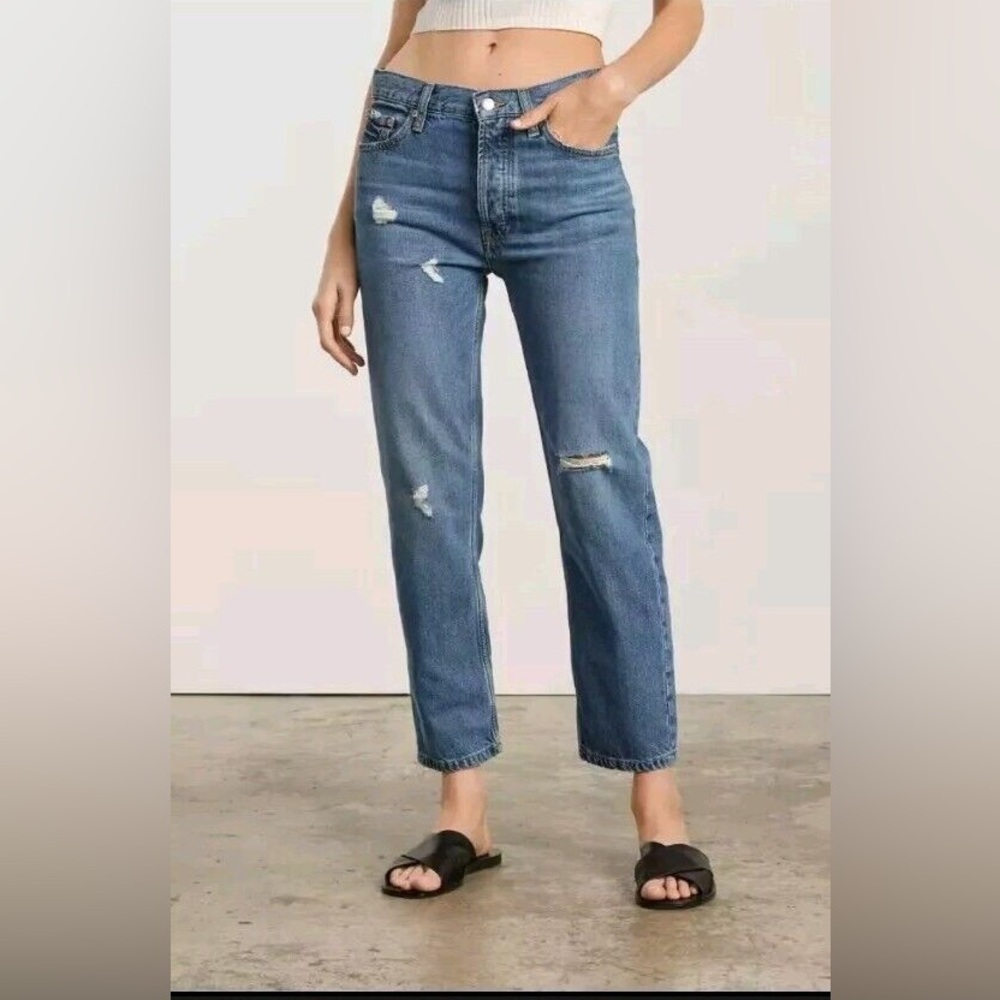 Everlane Women's Straight Leg Blue Jeans